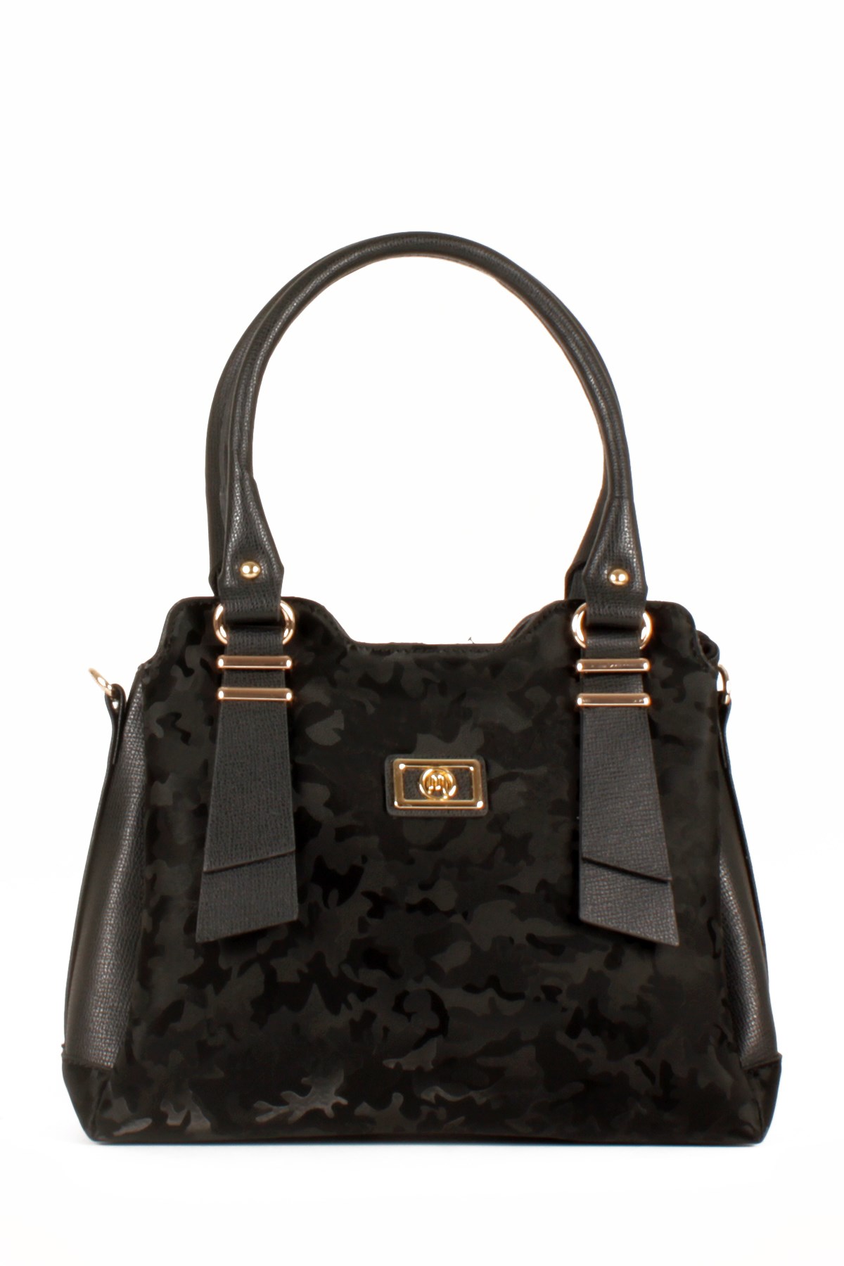 LWEM1481-SMimozaLuwwe Bag'sKadın Üç Bölmeli Lüx El ve Omuz Çantası (M1481)