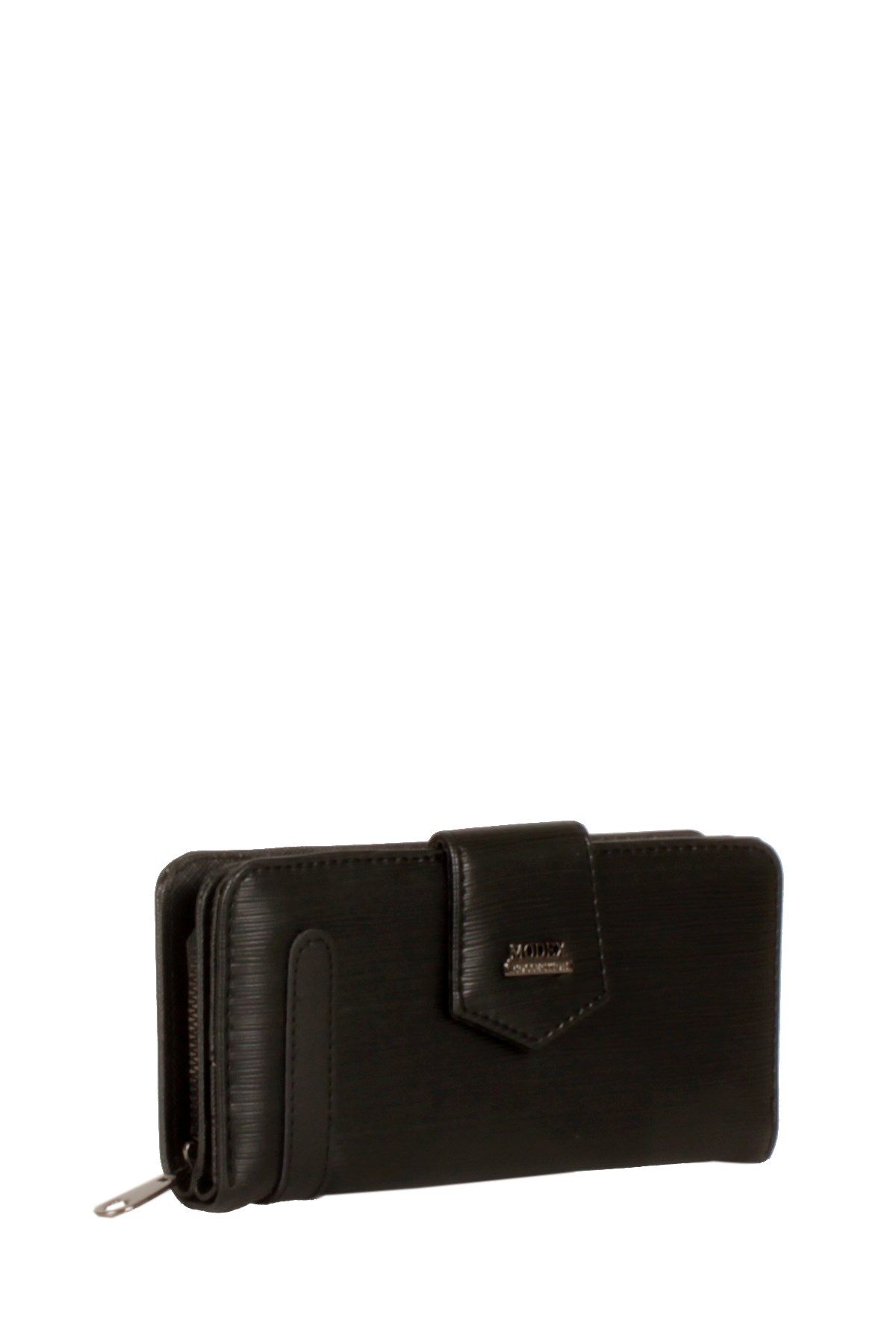 LWE50528-STalhaLuwwe Bag'sKadın Uzay Desenli Kemer Detaylı Fermuarlı Kapaklı Çift Bölmeli Cüzdan&Kartlık (50528)