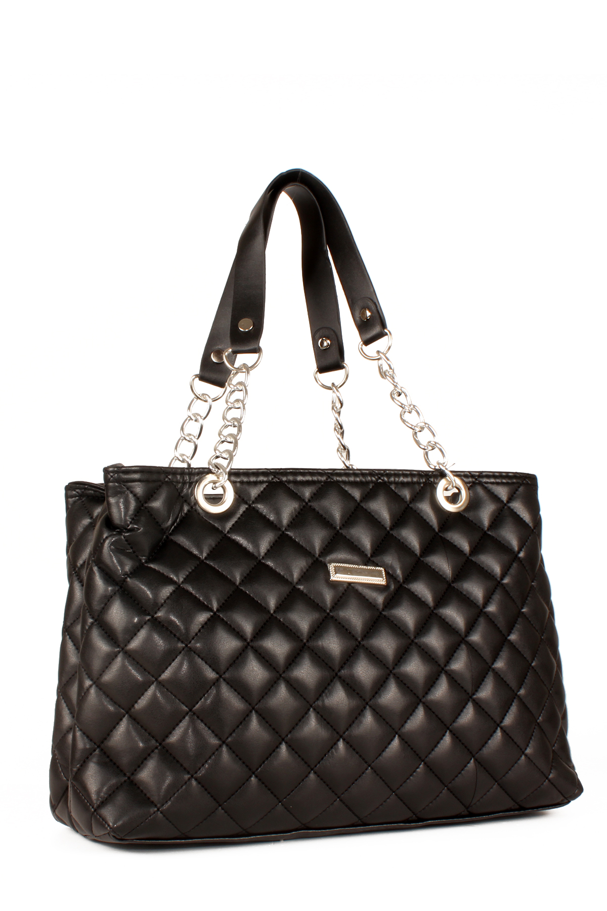 LWE10553-SMusabLuwwe Bag'sKadın Yarı Zincir Askılı Tasarım Kapitoneli Omuz Çantası (10553)