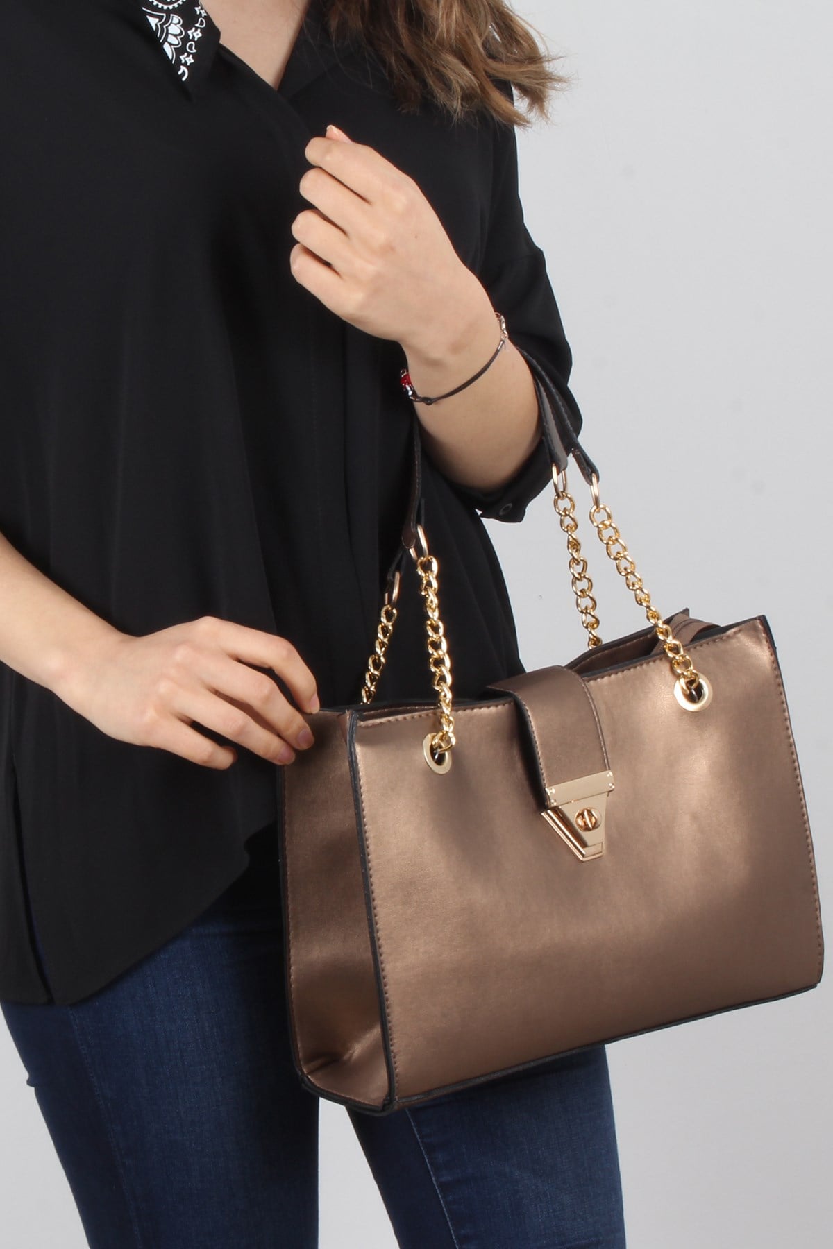 LWE20279-KHLuwweLuwwe Bag'sKahve-Kadın El ve Kol Çantası(LWE20279-KH)