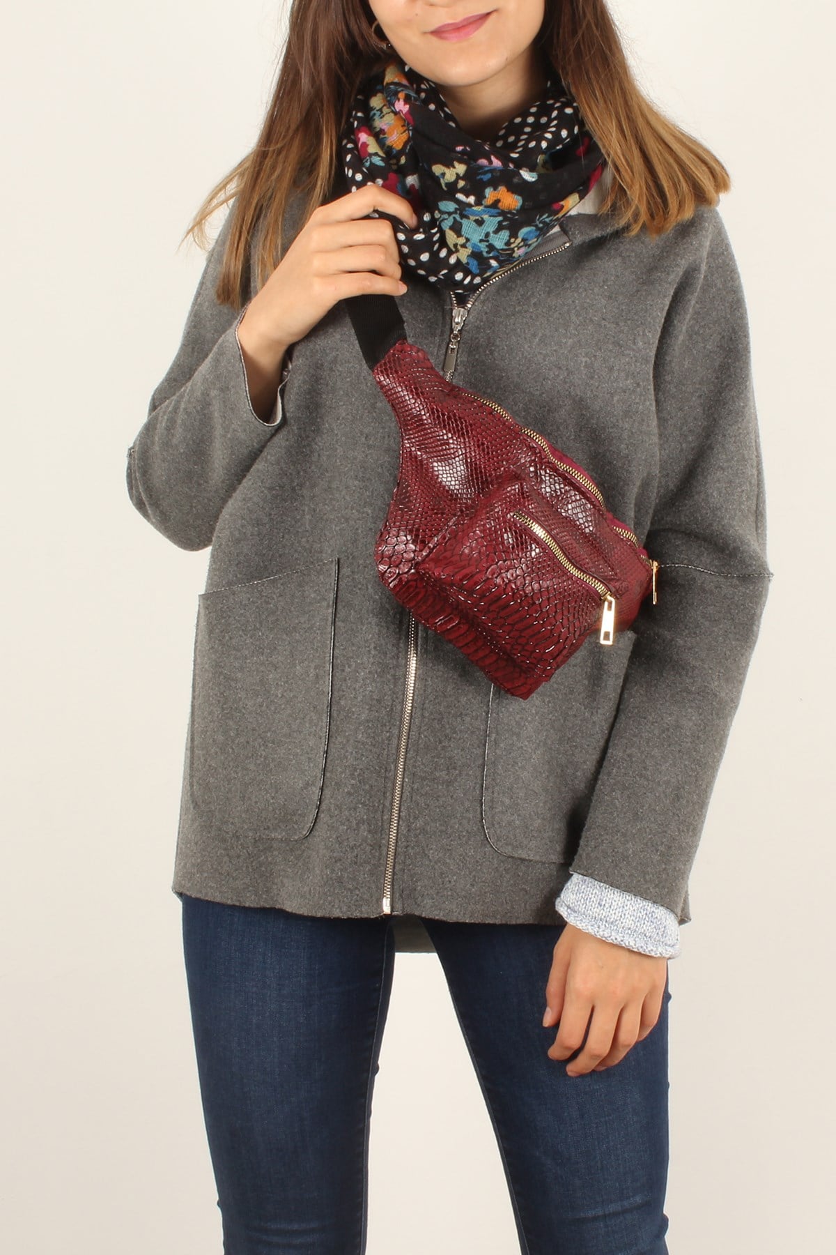 LWE20215-A.Konda BrdLuwweLuwwe Bag'sLuwwe Bag's -Kadın Bel Çantası