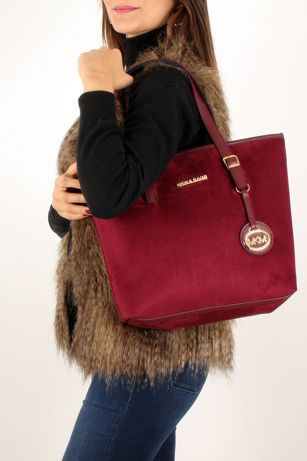 LWE20231-BRDLuwweLuwwe Bag'sLuwwe Bag's -Kadın El ve Omuz Çantası