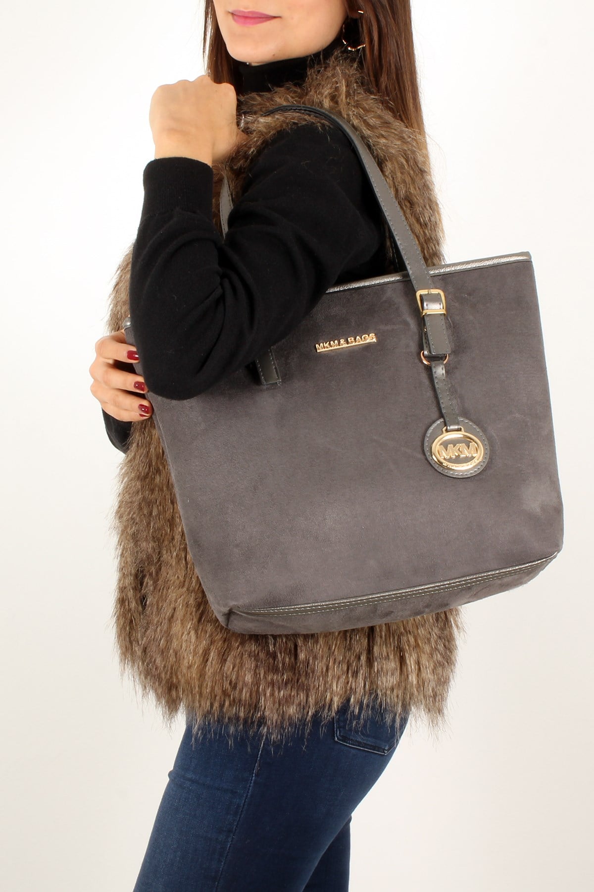 LWE20231-GMŞLuwweLuwwe Bag'sLuwwe Bag's -Kadın El ve Omuz Çantası