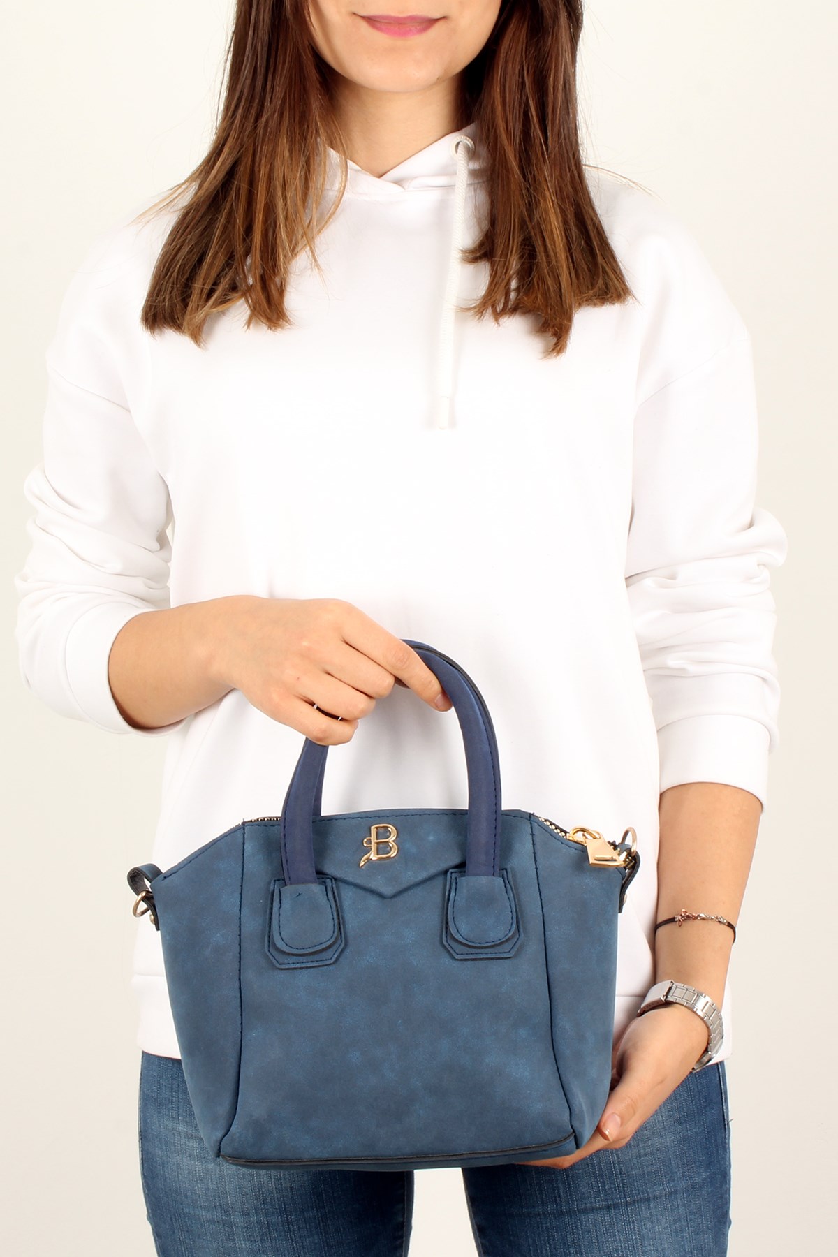 LWE20236-Süet LaciLuwweLuwwe Bag'sLuwwe Bag's -Kadın El ve Omuz Çantası