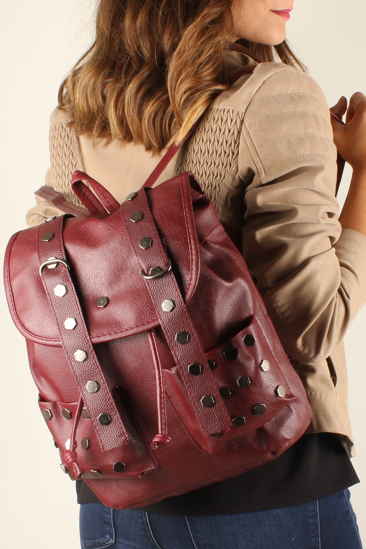 LWE20212-BRDLuwweLuwwe Bag'sLuwwe Bag's -Kadın Sırt Çantası