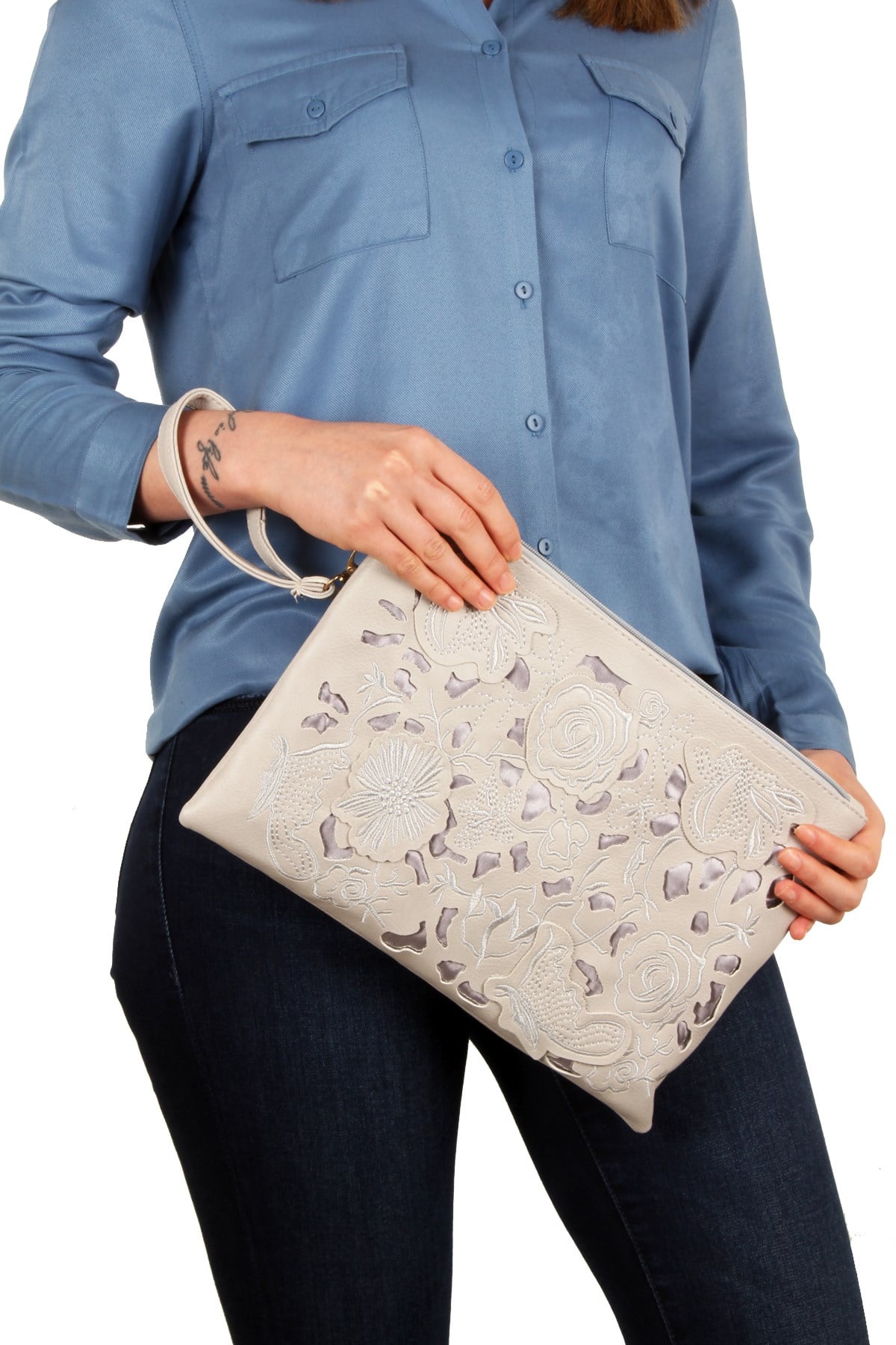 Luwwe Bag's Dentelle -Portföy ve Omuz Çantası