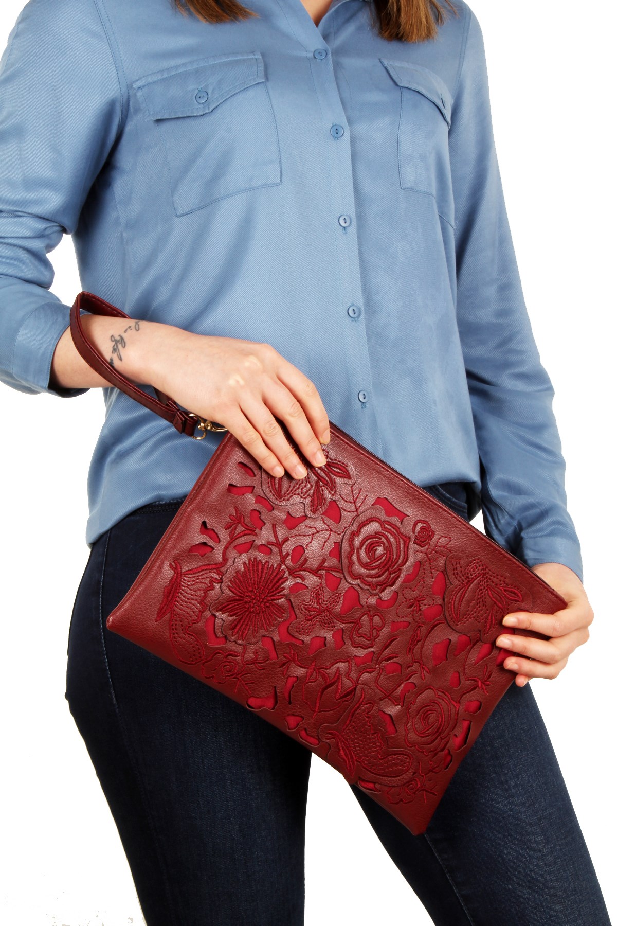 Luwwe Bag's Dentelle -Portföy ve Omuz Çantası