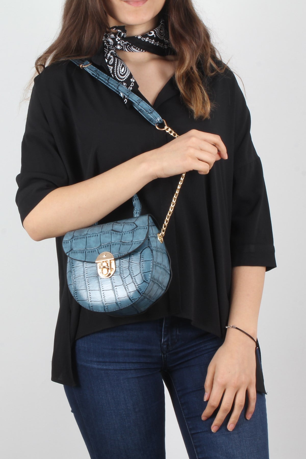 LWE20274-MLuwweLuwwe Bag'sMavi-Kadın El ve Omuz Çantası (LWE20274-M)