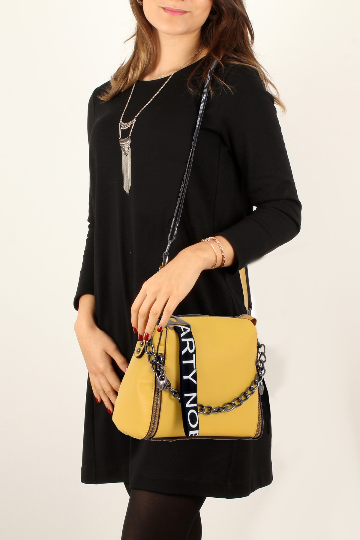 LWE20283-SRILuwweLuwwe Bag'sSarı Kadın El ve Omuz Çantası (LWE20283-SRI)