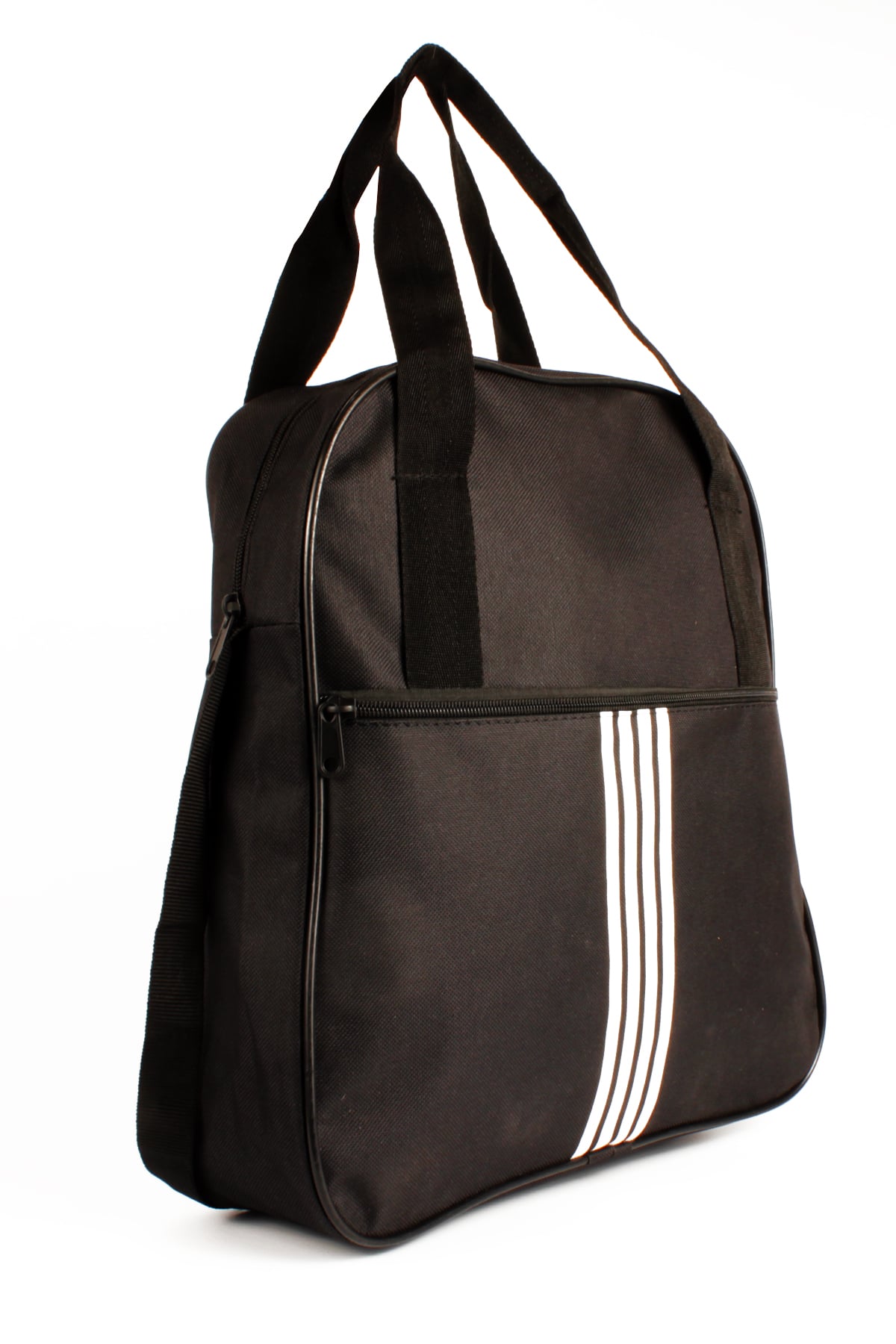 LWE20771-SyhTalhaLuwwe Bag'sUnisex Paraşüt Kumaş Çizgi Detaylı Çift Bölmeli Çift Askılı Günlük Spor & Okul Çantası (20771)