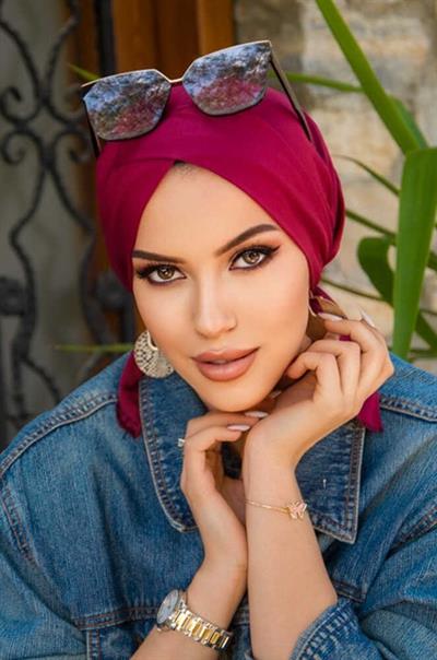 Bordo Çapraz Deniz - Havuz Deniz Bonesi