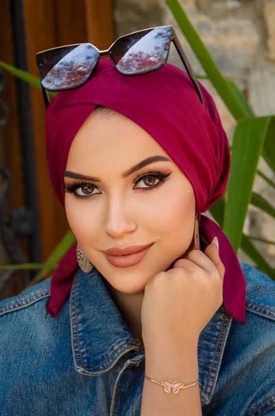 Bordo Çapraz Deniz - Havuz Deniz Bonesi