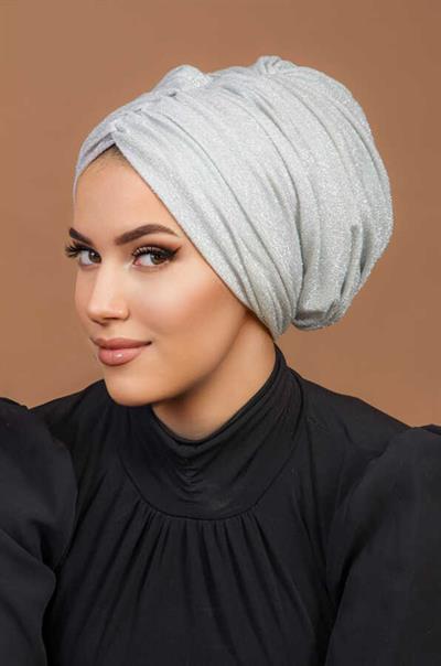 Gümüş Büzgü Model Dolgulu Bone