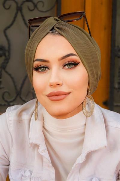 Haki Hazır Burgu Düğüm Bone