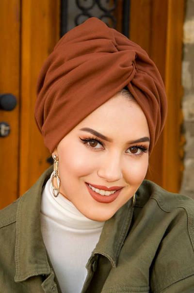 Karamel Burgu Model Dolgulu Bone