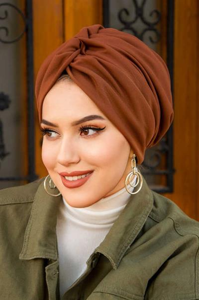 Karamel Burgu Model Dolgulu Bone