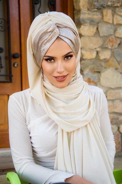 Kemik Dore Varaklı Burgu Hazır Şal