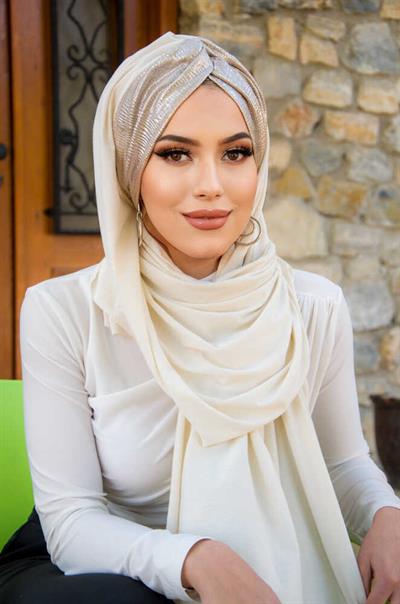 Kemik Dore Varaklı Burgu Hazır Şal