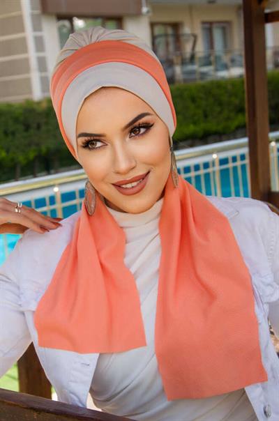 Kemik Oranje Fularlı Bone