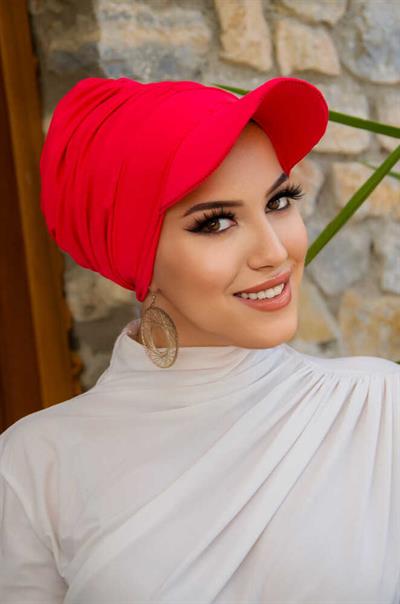 Kırmızı Havuz - Deniz Şapkası / Mayo Üstüne Kullanılabilir