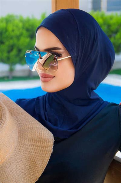 Lacivert Yüzücü Bonesi