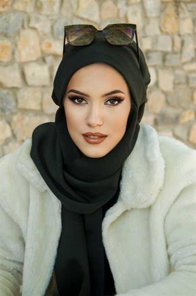 Siyah Haki Hazır Tesettür Bere