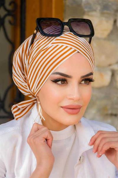 Taba Çizgili Çapraz Bone