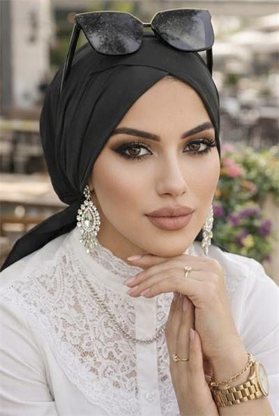 Antrasit Çapraz Bantlı Deniz - Havuz Bonesi