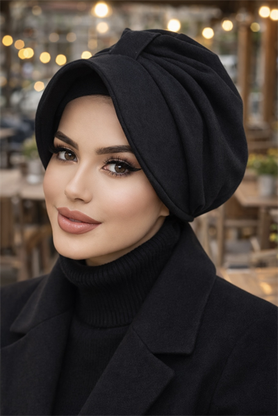 Antrasit Kaşe Şapka Bone