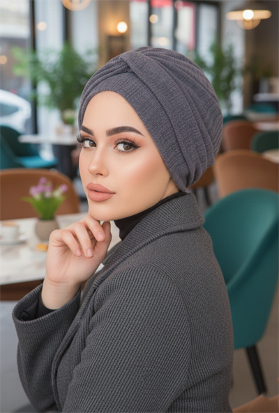 Antrasit Krınkıl Burgu Detaylı Bone