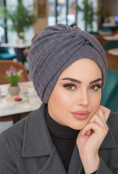 Antrasit Krınkıl Burgu Detaylı Bone