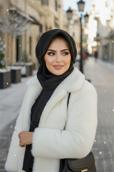 Antrasit  Tesettür Şapka