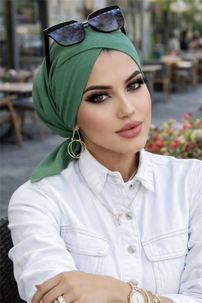 Bahar Yeşili Çapraz Bantlı Bone