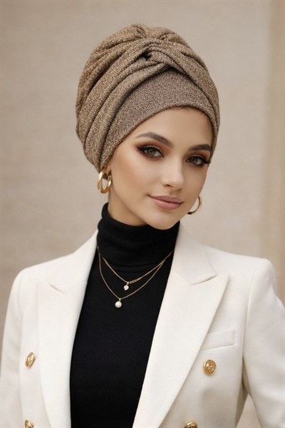 Bakır Simli Burgu Detaylı Abiye Bone