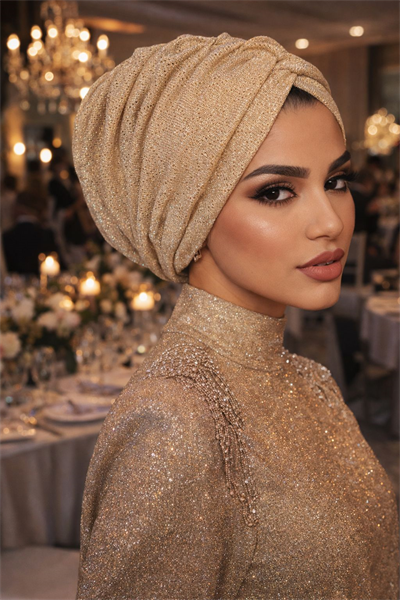 Bal Köpüğü Işıltılı Büzgülü Salaş Bone