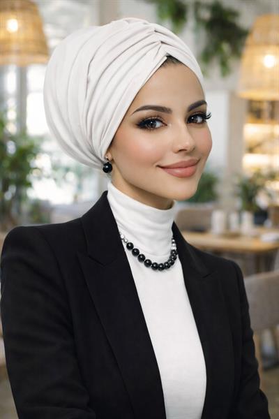 Beyaz Büzgülü Salaş Bone