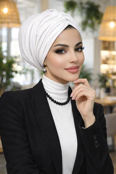 Beyaz Büzgülü Salaş Bone