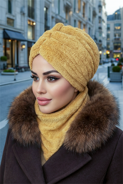 Camel Büzgülü Bone Ve Etol Takım