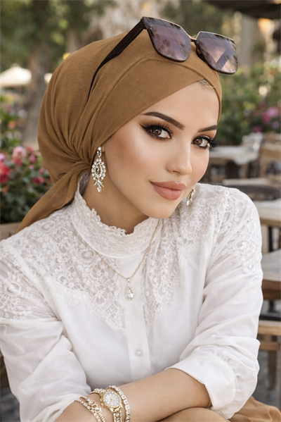 Camel Çapraz Bantlı Deniz - Havuz Bonesi