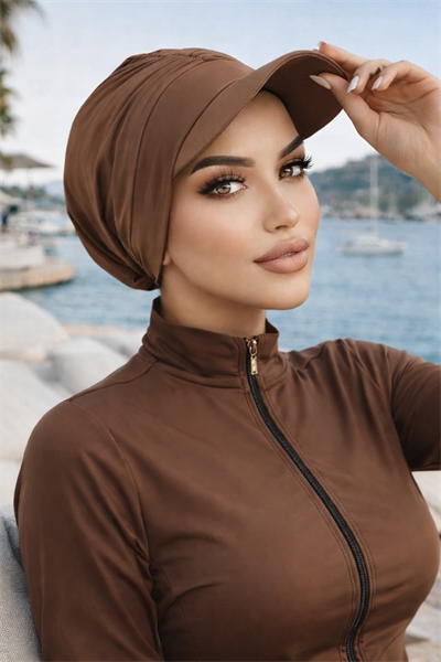 Camel Havuz - Deniz Şapkası / Mayo Üstüne Kullanılabilir