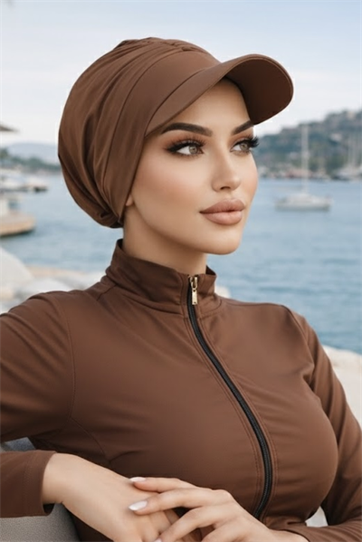 Camel Havuz - Deniz Şapkası / Mayo Üstüne Kullanılabilir