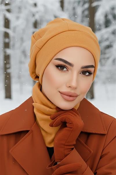 Camel Tesettür Bere Ve Etol Takım