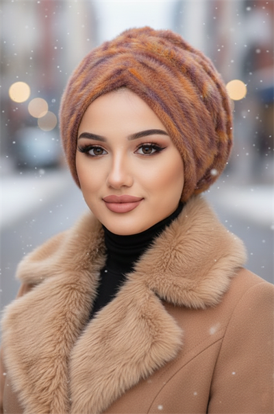 Devetüyü Kışlık Büzgülü Bone