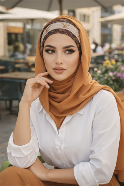 Devetüyü Marka Desen Bandana Hazır Şal