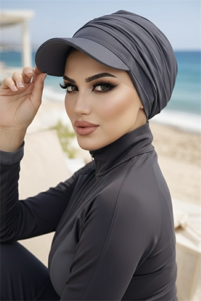 Füme Havuz & Deniz Şapkası / Mayo Üstüne Kullanılabilir