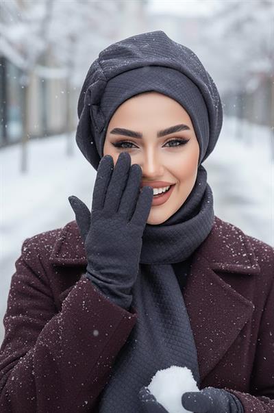 Füme Kapitone Tesettür Bere