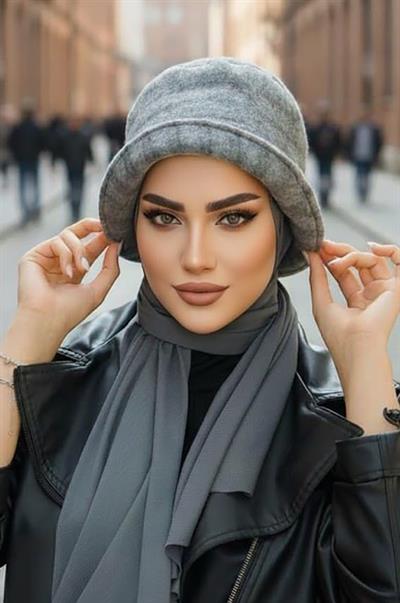 Füme Vintage Şapka