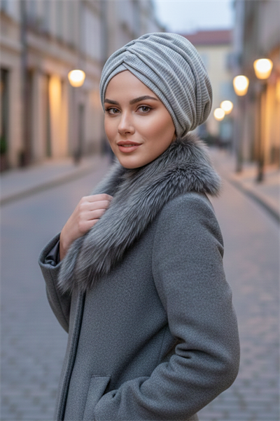 Gri Petek Büzgülü Salaş Bone