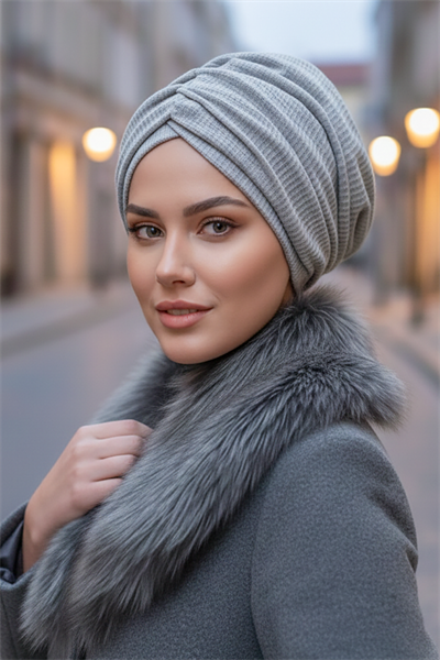 Gri Petek Büzgülü Salaş Bone