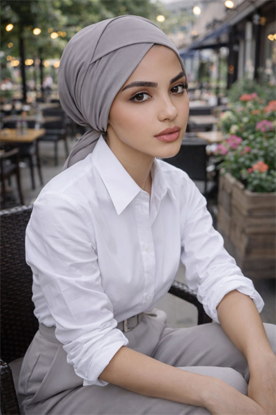 Gri Çapraz Bantlı Bone